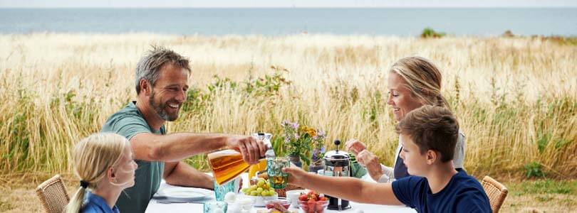 Ferienhaus mit Seeblick in Nyborg, Dänemark