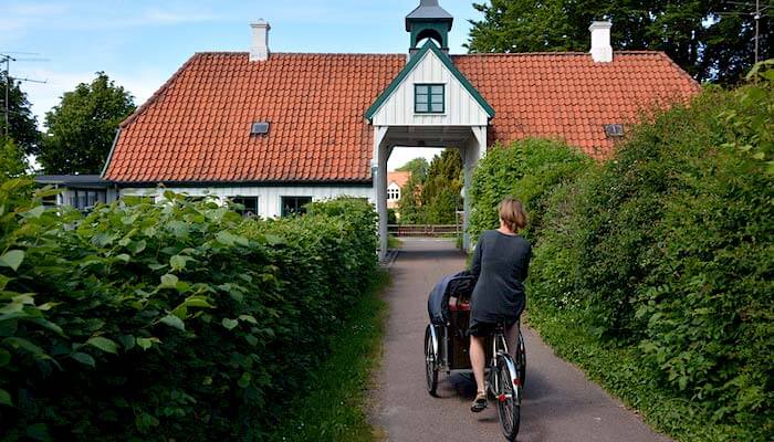 Schloss Valdemar auf Tåsinge - Eingang