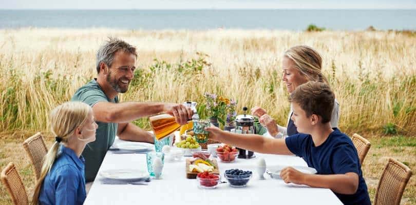 Ferienhaus Urlaub am Wasser - Ferienhaus Fünen